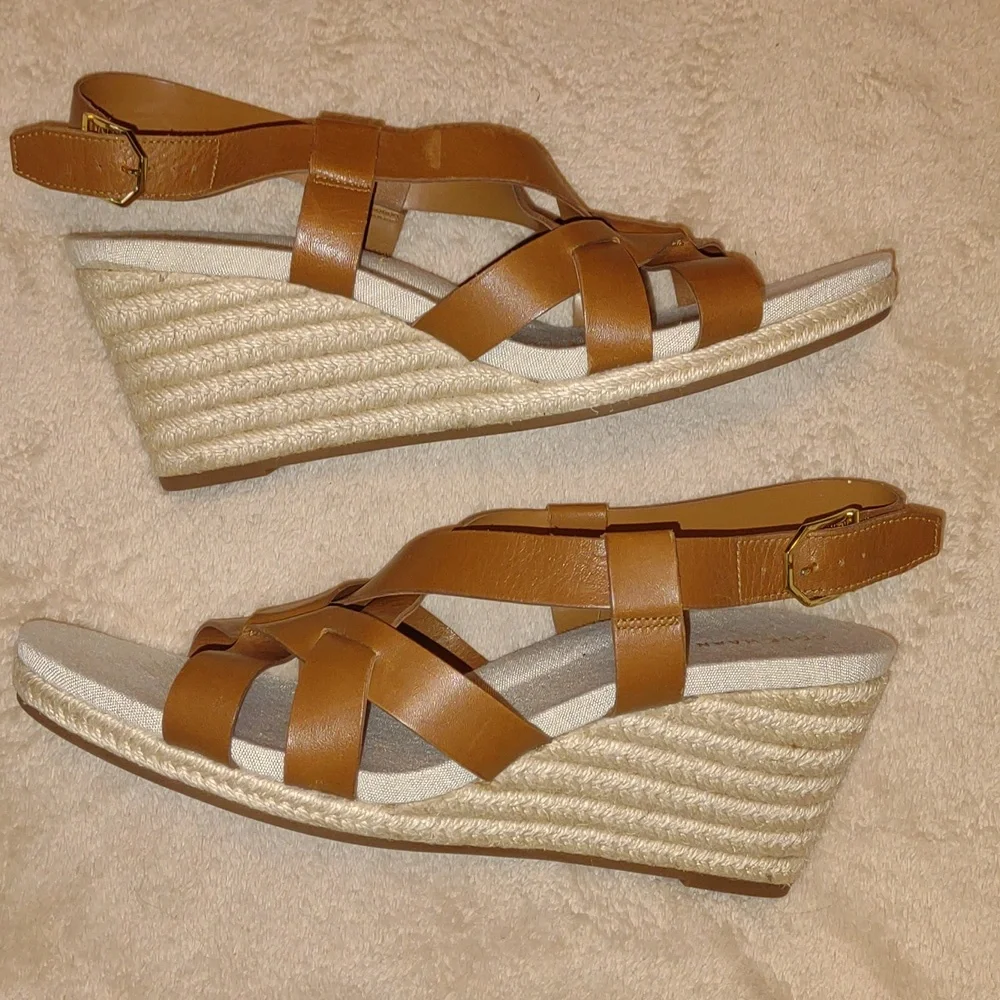 👣COLE HAAN Crystal Espadrille Sandal in Honey